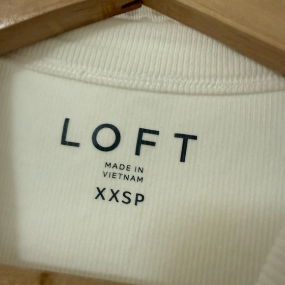 White Racerback Ribbed Tank - Picture 2 of 3